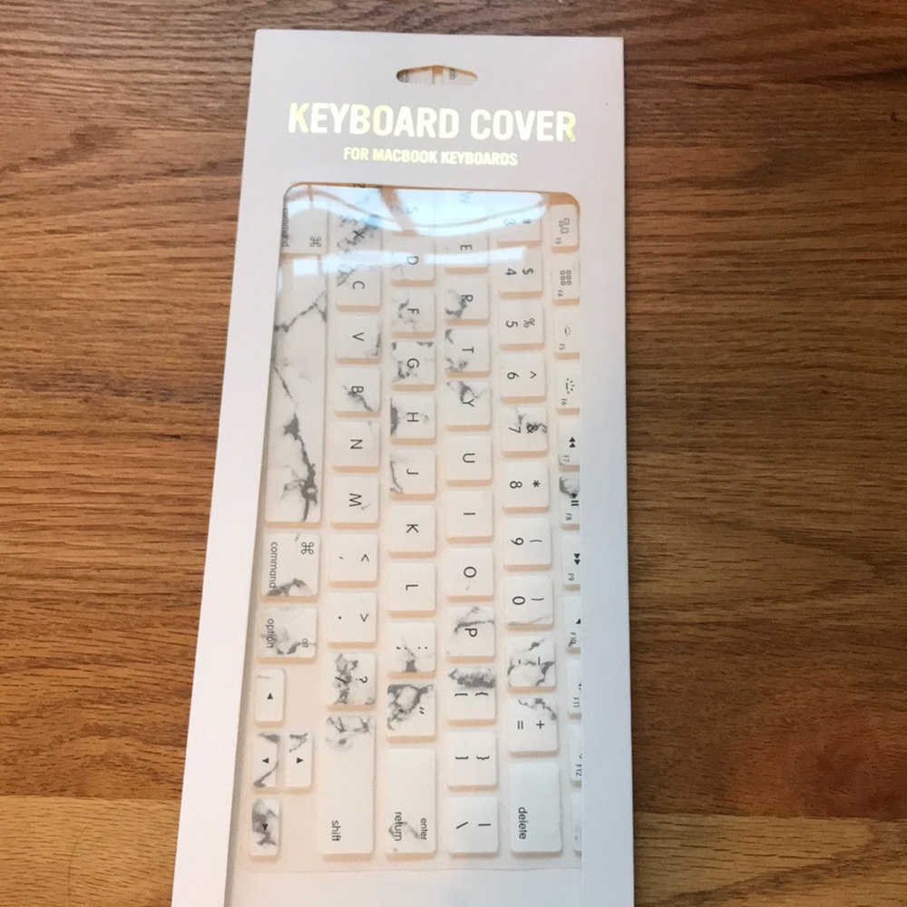 Marble keyboard cover